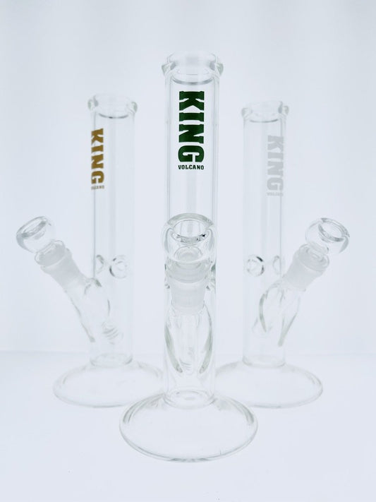 King Volcano 10" Straight Tube w/ Ice Catch