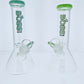 Boss Mini Beaker with Color 8"