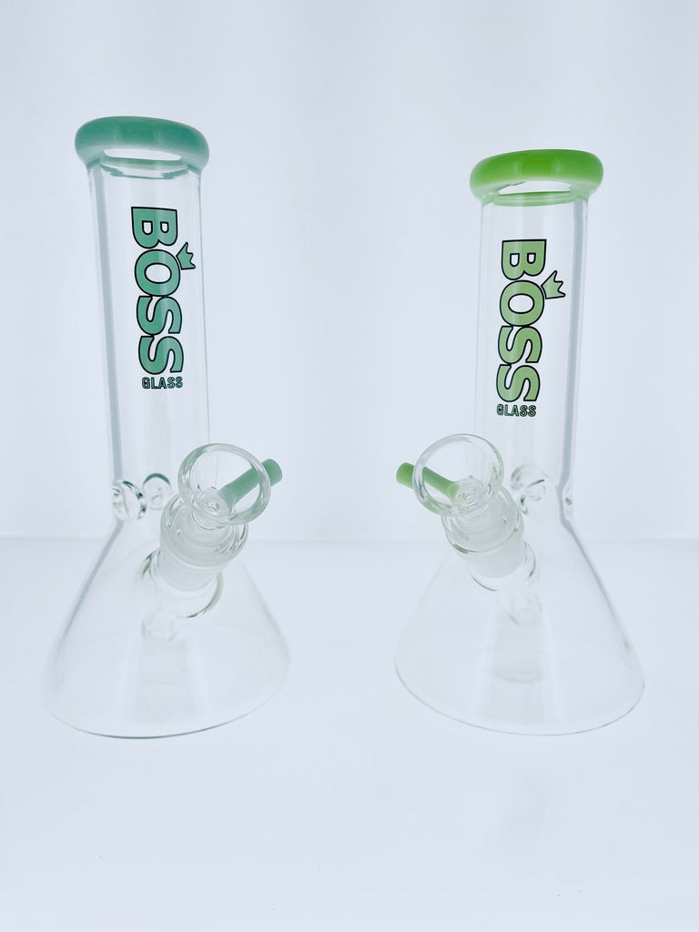 Boss Mini Beaker with Color 8"