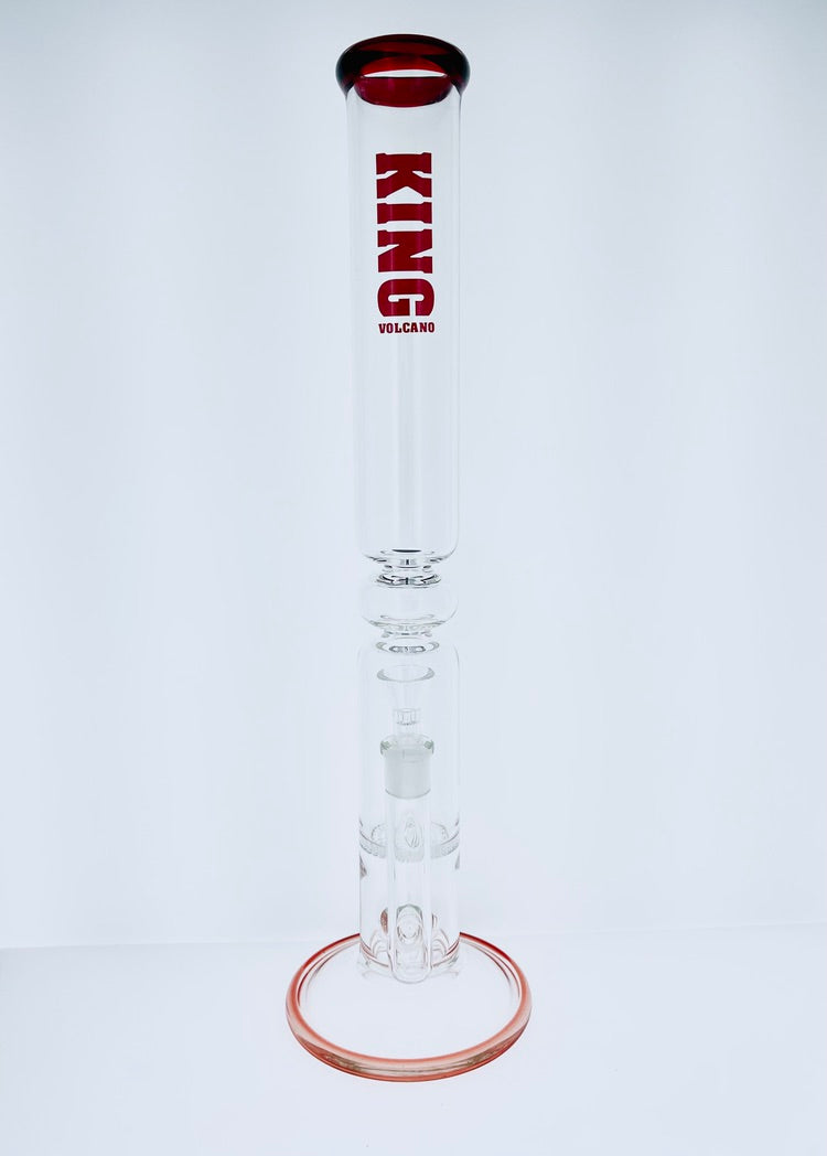 King Volcano Honeycomb Perc with Maria Ice Catch 18"