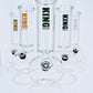 King Volcano 9mm Bubble Waterpipe 10"