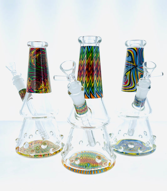 8" Cone Beaker w/ Decal
