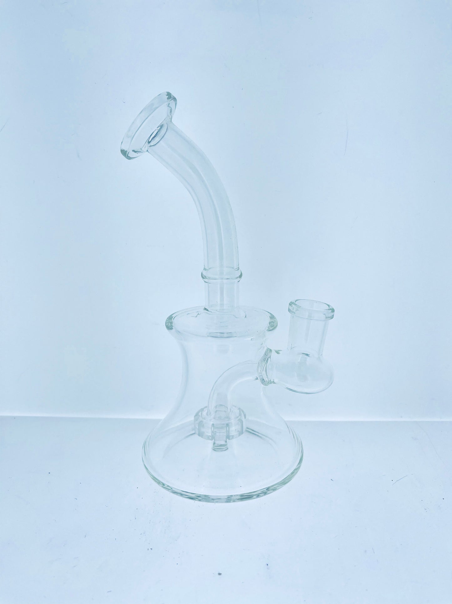 6.5" Clear Rig w/ Showerhead Perc