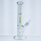 12"Holographic Straight Tube w/ UV Showerhead Perc