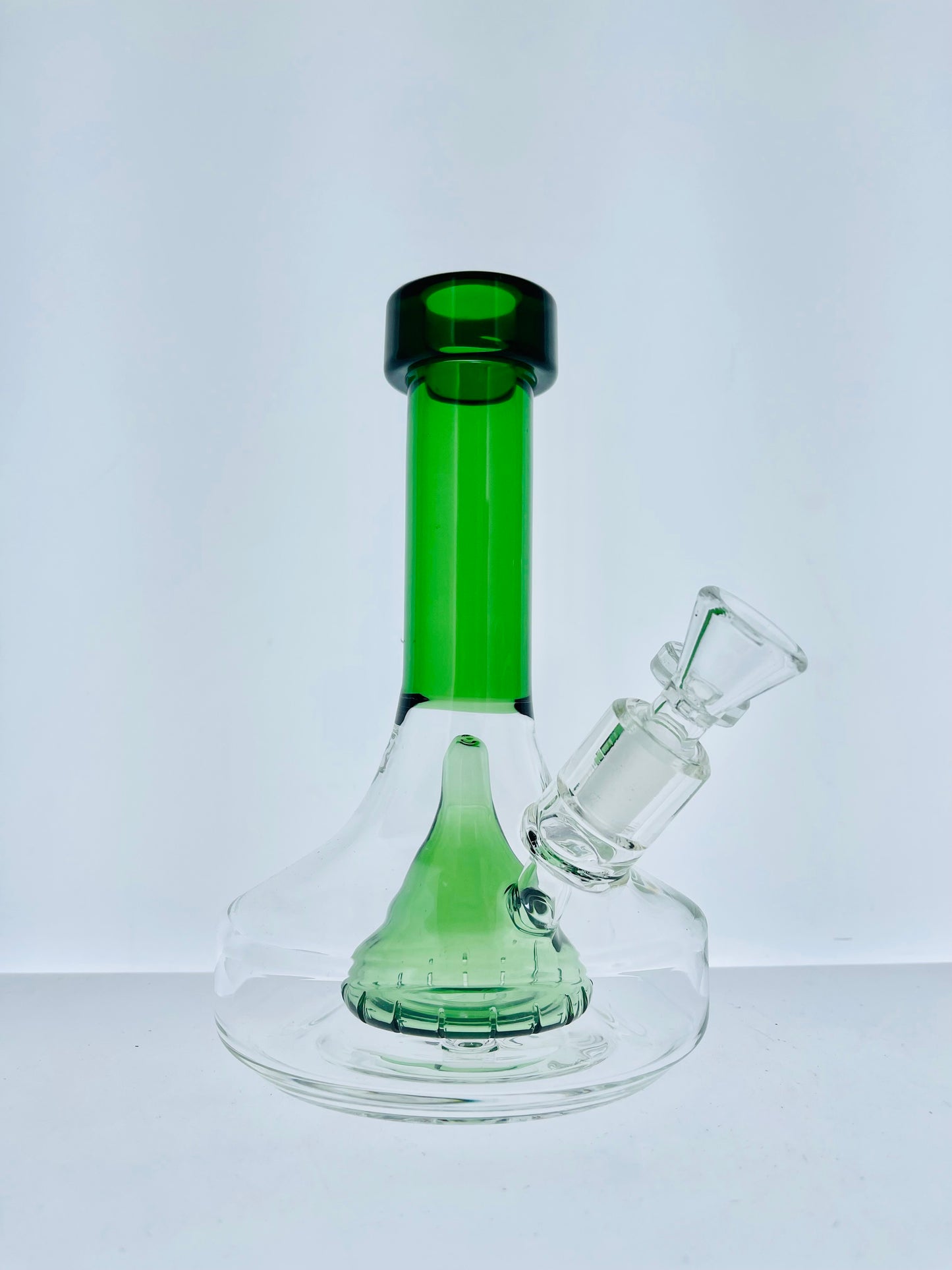 8" Mini Beaker w/ Pyramid Perc