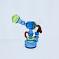 6" Full Color Paint Drip Male Rig