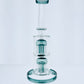 11" Bent Neck Rig w/ Double Tree Arm Perc & Color Accents