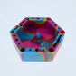 Hexagon Silicone Ashtray