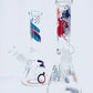 Phoenix 10" Beaker w/ Decal & Ice Catch