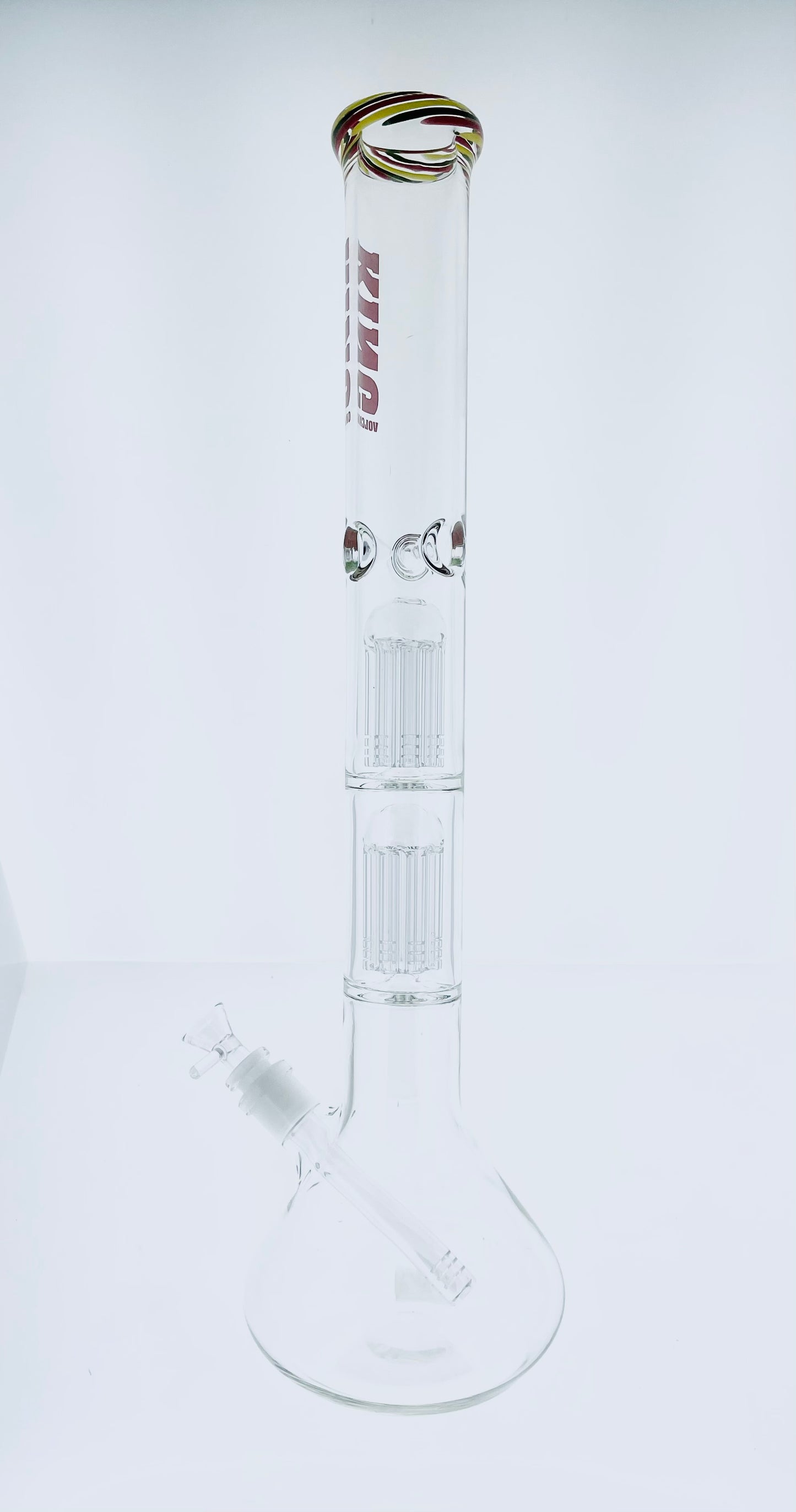 King Volcano 20" Beaker w/ Double Perc