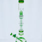 Phoenix 18" Beaker w/ Double Tree Arm & Color/Gold