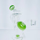 7" Color Donut Recycler w/ Showerhead Perc