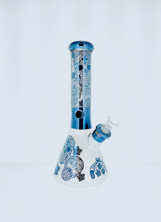 13" Phoenix Themed Electroplated Beaker