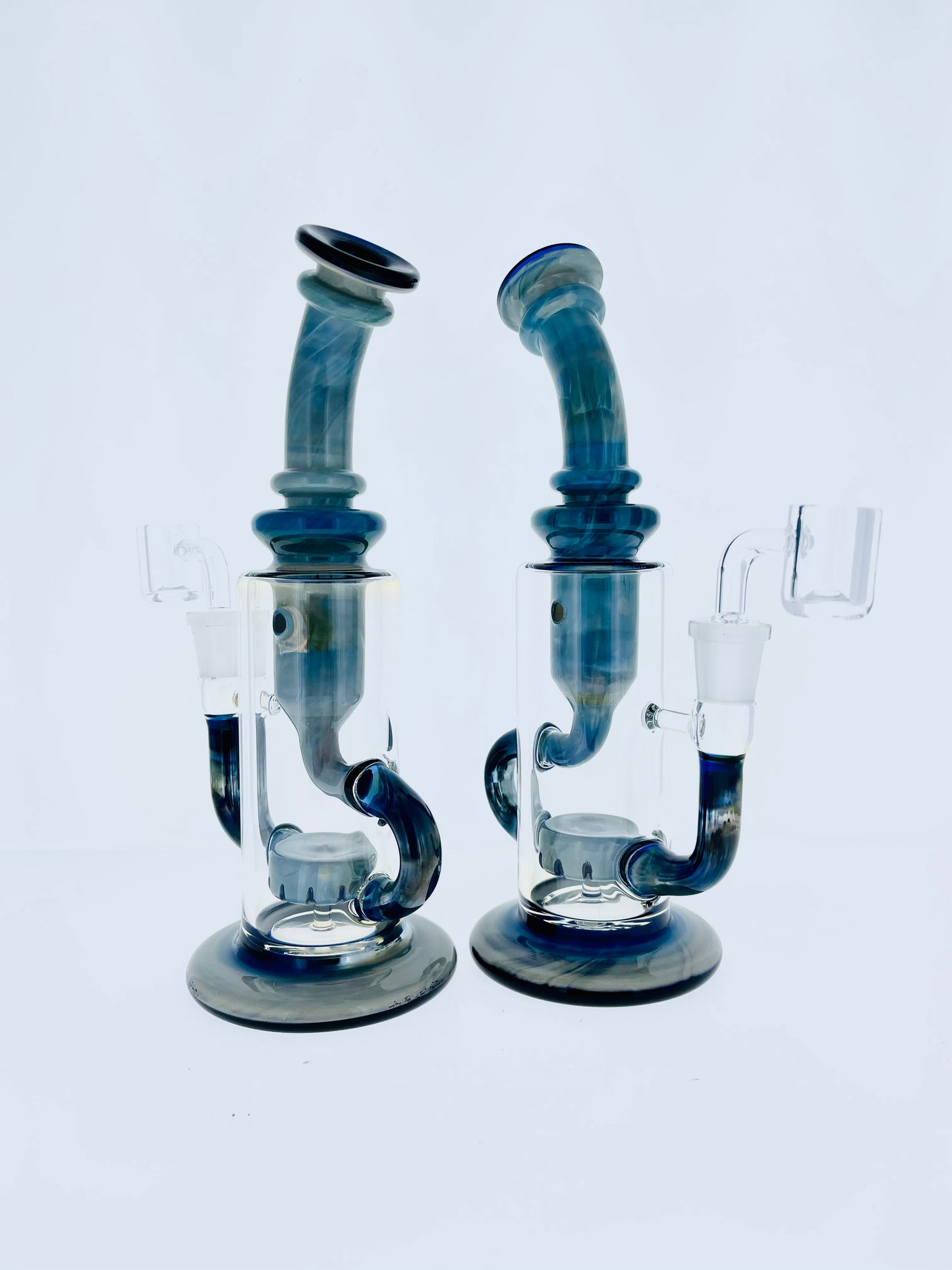 9" Ocean Color Incycler w/ Showerhead Perc