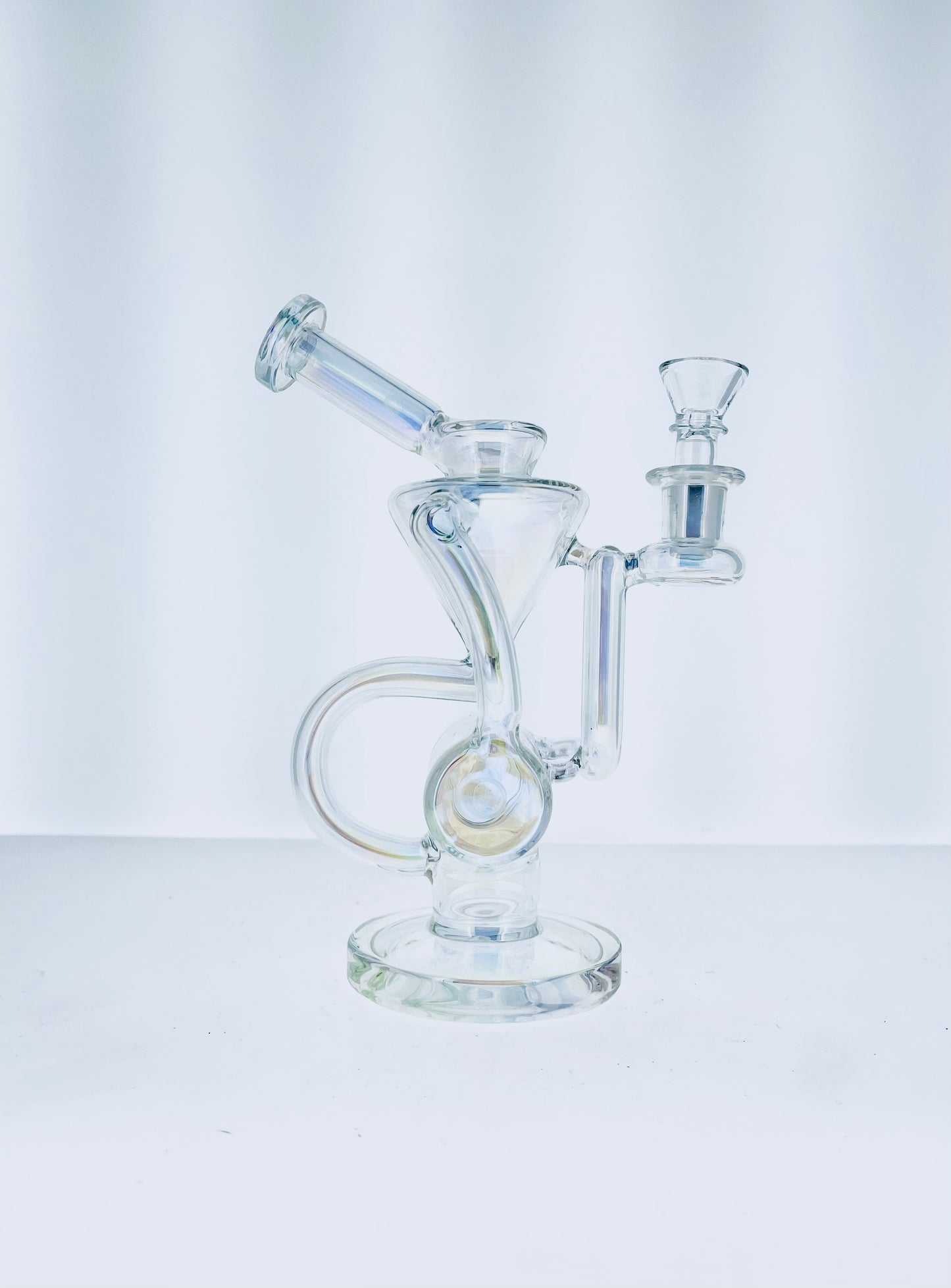 8" Holographic Recycler w/ Stem line Perc