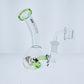 6.5" Bubble Rig w/ Color Mouth & Inline Perc