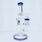 Phoenix 10" Bent Neck Rig w/ Showerhead Perc & Color Accents