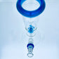 11" Beaker w/ Color Accents & Tree Perc