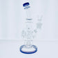 9" Bent Neck Rig w/ Bubble Fab Work