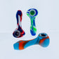 4.5" Silicone Hand Pipe w/ Replaceable Bowl