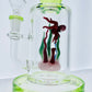 9" Octopus Rig w/ Color Accents