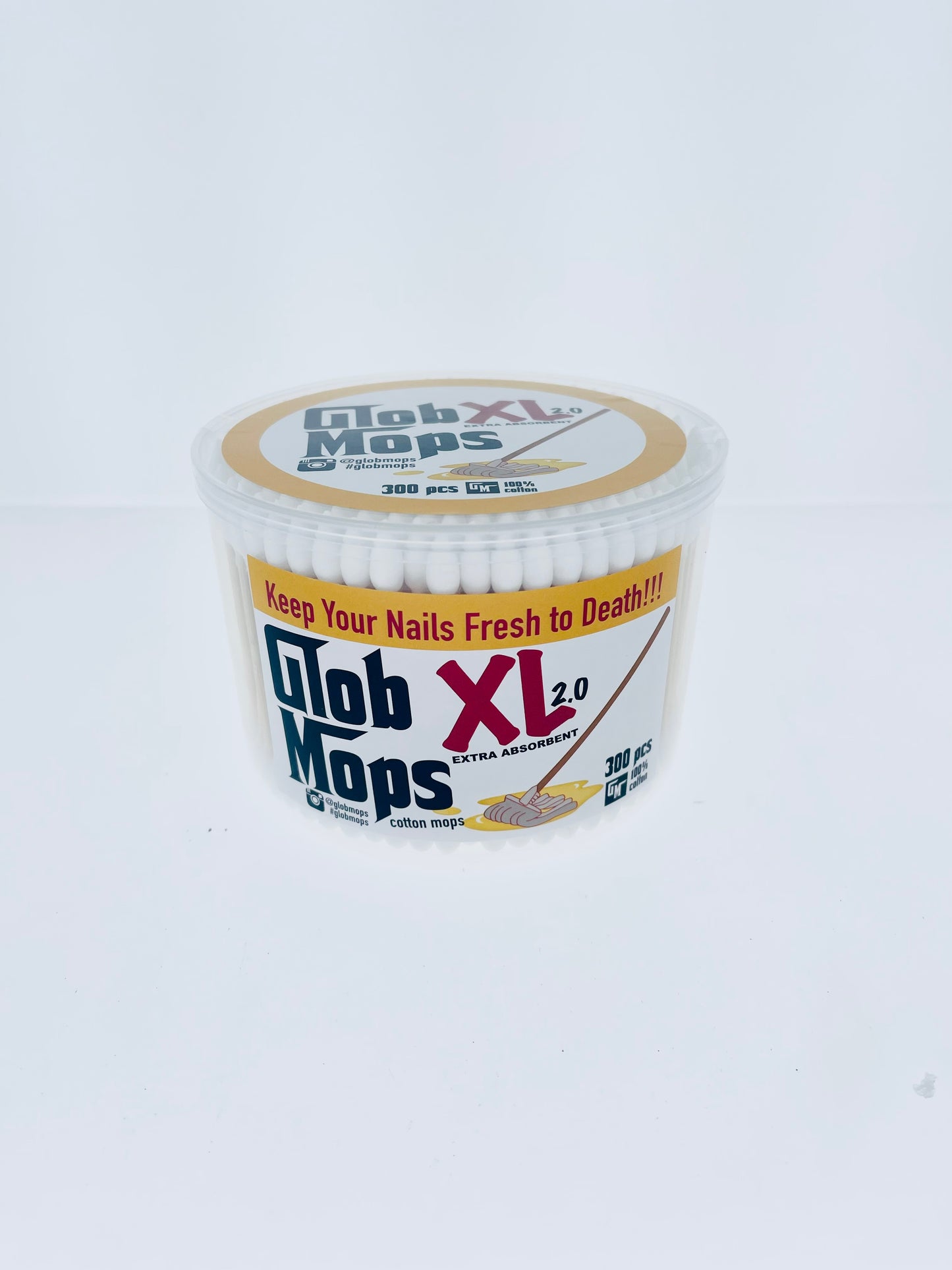 Glob Mops 300pk Round