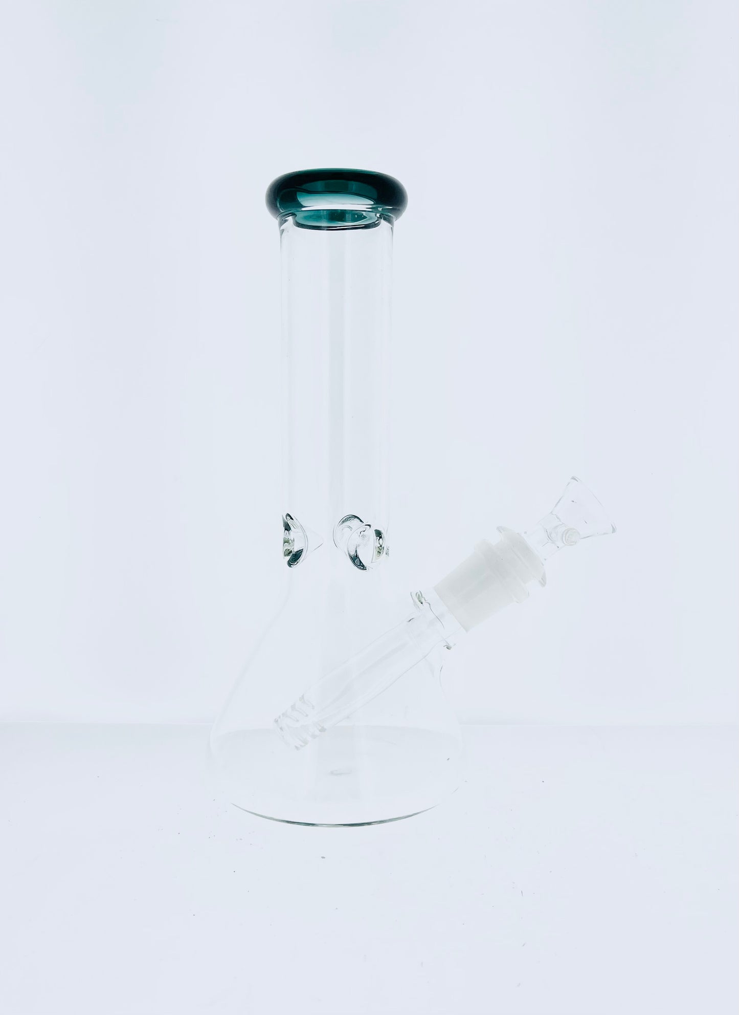 8" Full Color Lip Straight Tube w/ Ice Catch