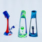 9" Bent Neck Silicone Rig w/ Silicone Downstem