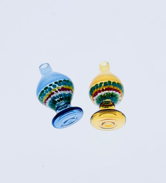 Color Bubble Cap w/ Built in Flower