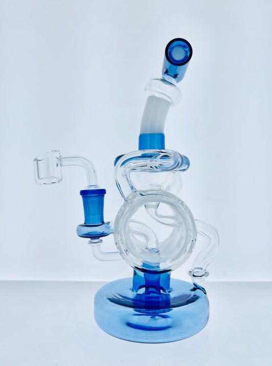 9" Fab Recycler w/ Round Pass Through