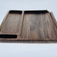 Dark Wood Rolling Tray