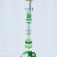Phoenix 18" Beaker w/ Double Tree Arm & Color/Gold