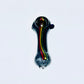 Atomic Glass 3" Rasta hand Pipe