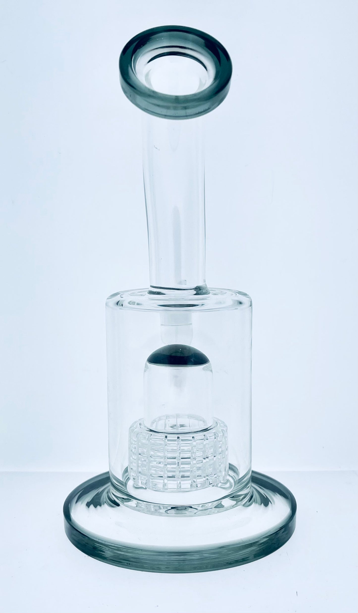 8.5" Colored Bent Neck Rig w/ Matrix Perc