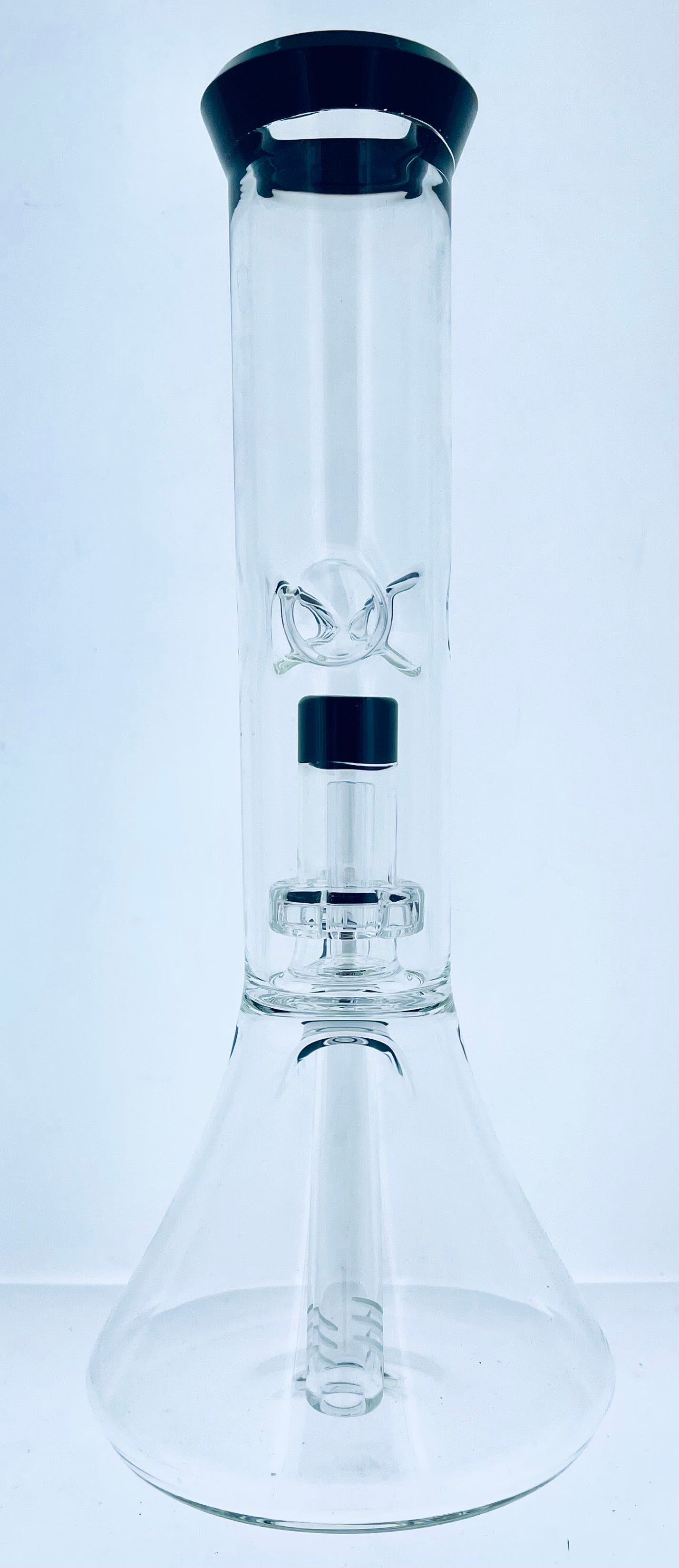 11" Beaker w/ Color Accents & Showerhead Perc