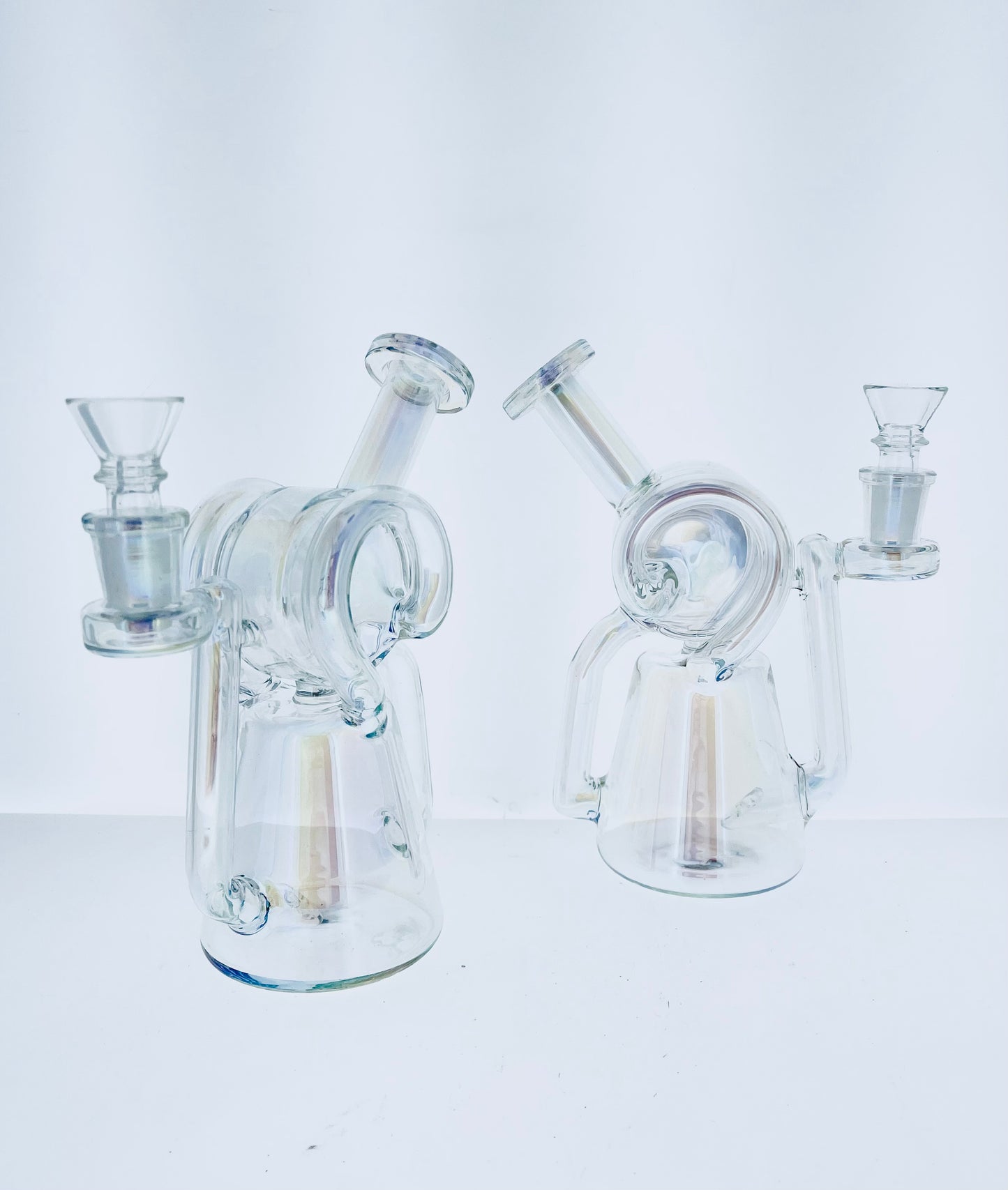 7" Holographic Twin Spiral Recycler