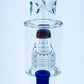Diamond Glass 16" Color Rig w/ Dual matrix Perc & Wig Wag