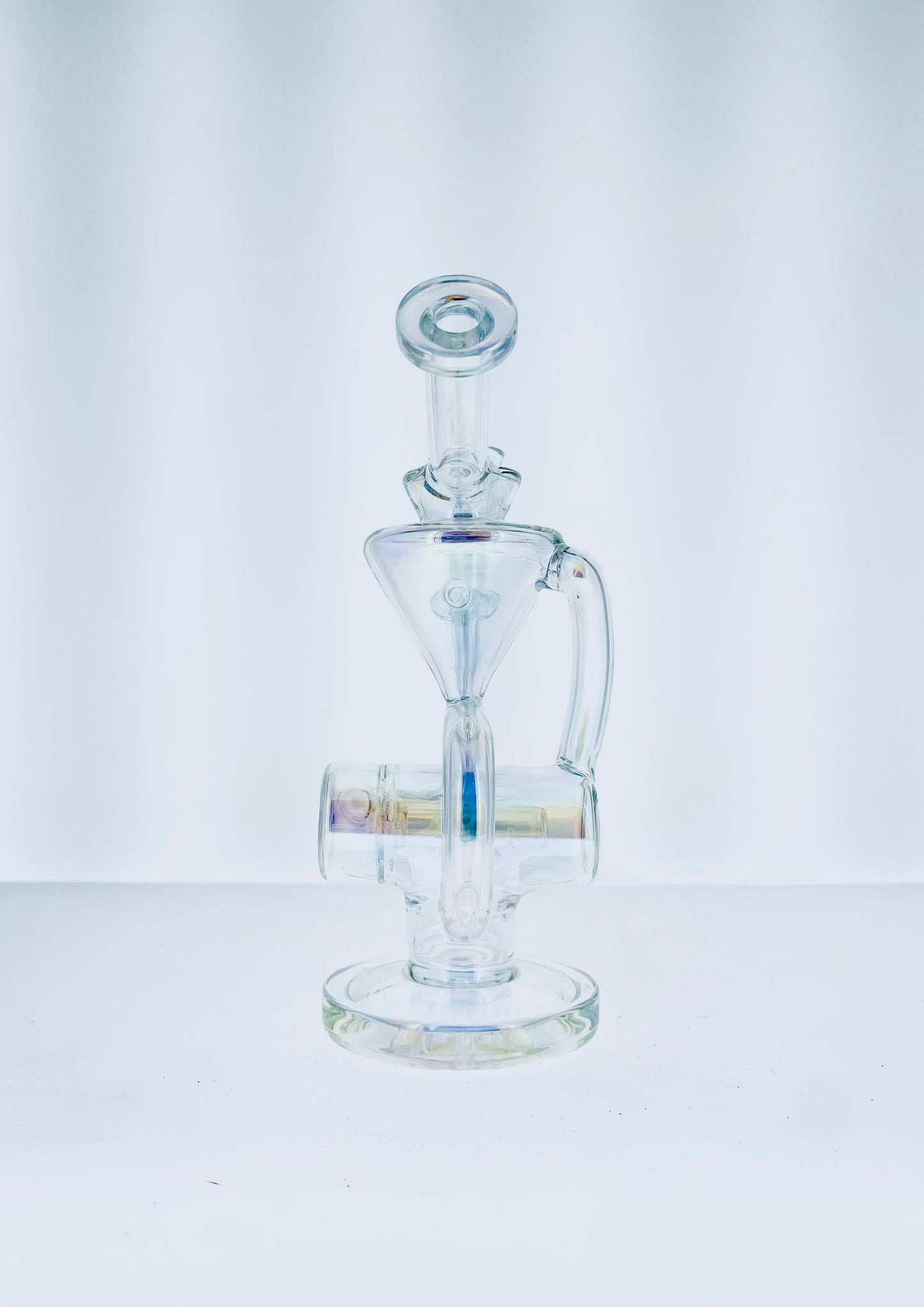 8" Holographic Recycler w/ Stem line Perc