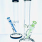 14" Heavy Straight w/ Color Downstem