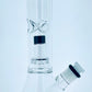 11" Beaker w/ Color Accents & Showerhead Perc