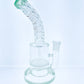 Twisted Bent Neck Rig w/ Honeycomb Perc 8"