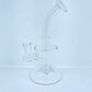 6.5" Clear Rig w/ Showerhead Perc