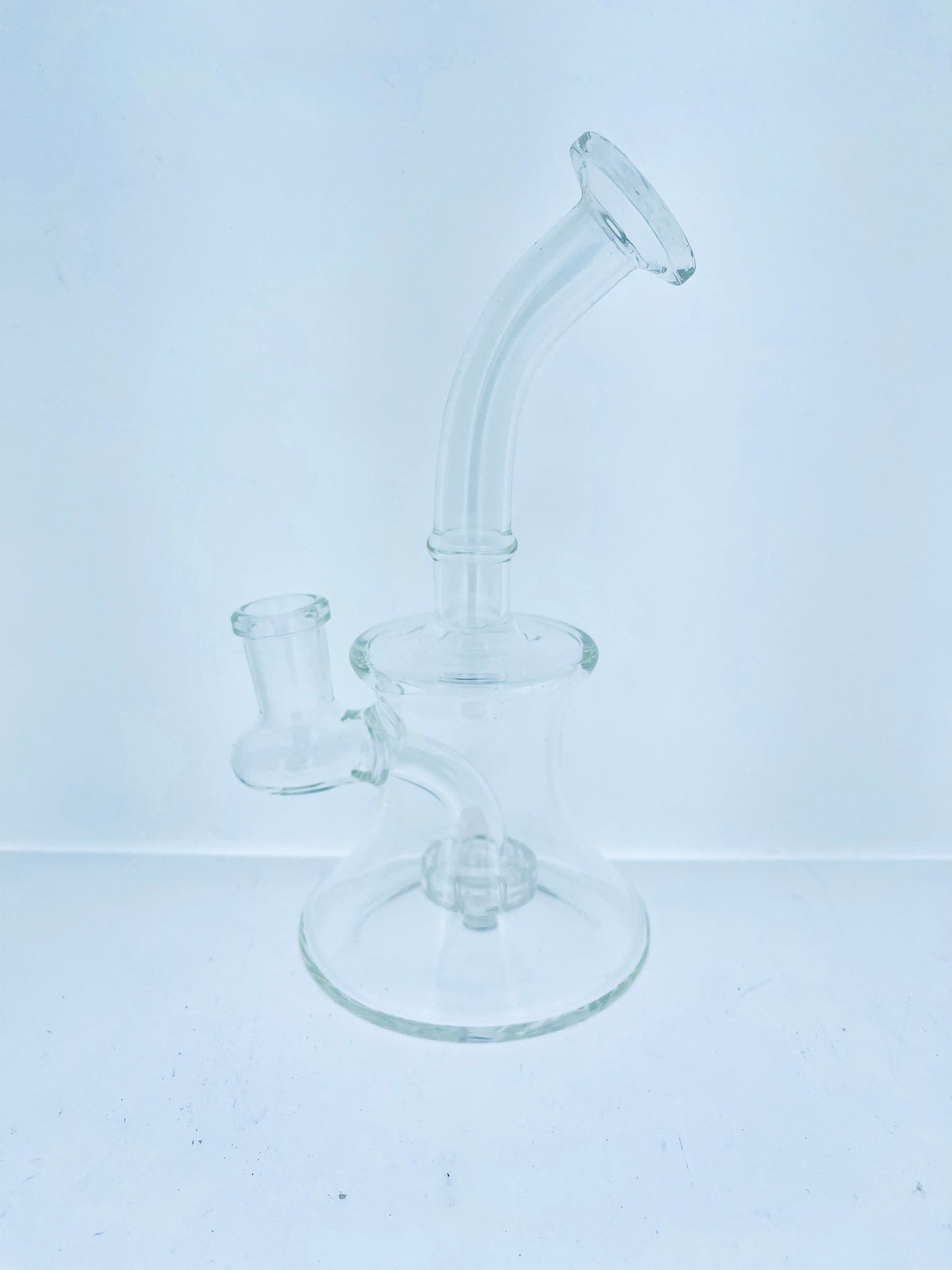 6.5" Clear Rig w/ Showerhead Perc