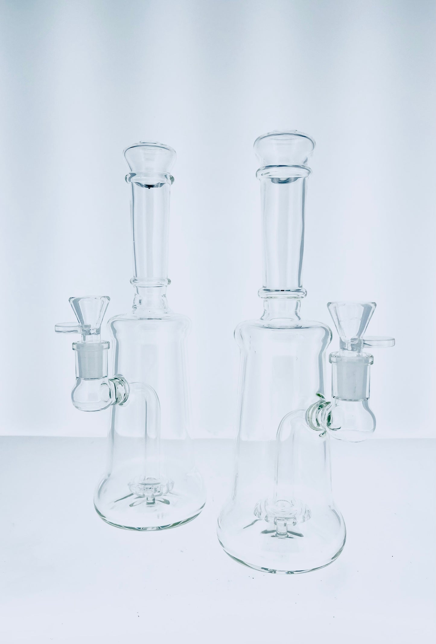 Clear 10" Bell Rig w/ Inline Showerhead