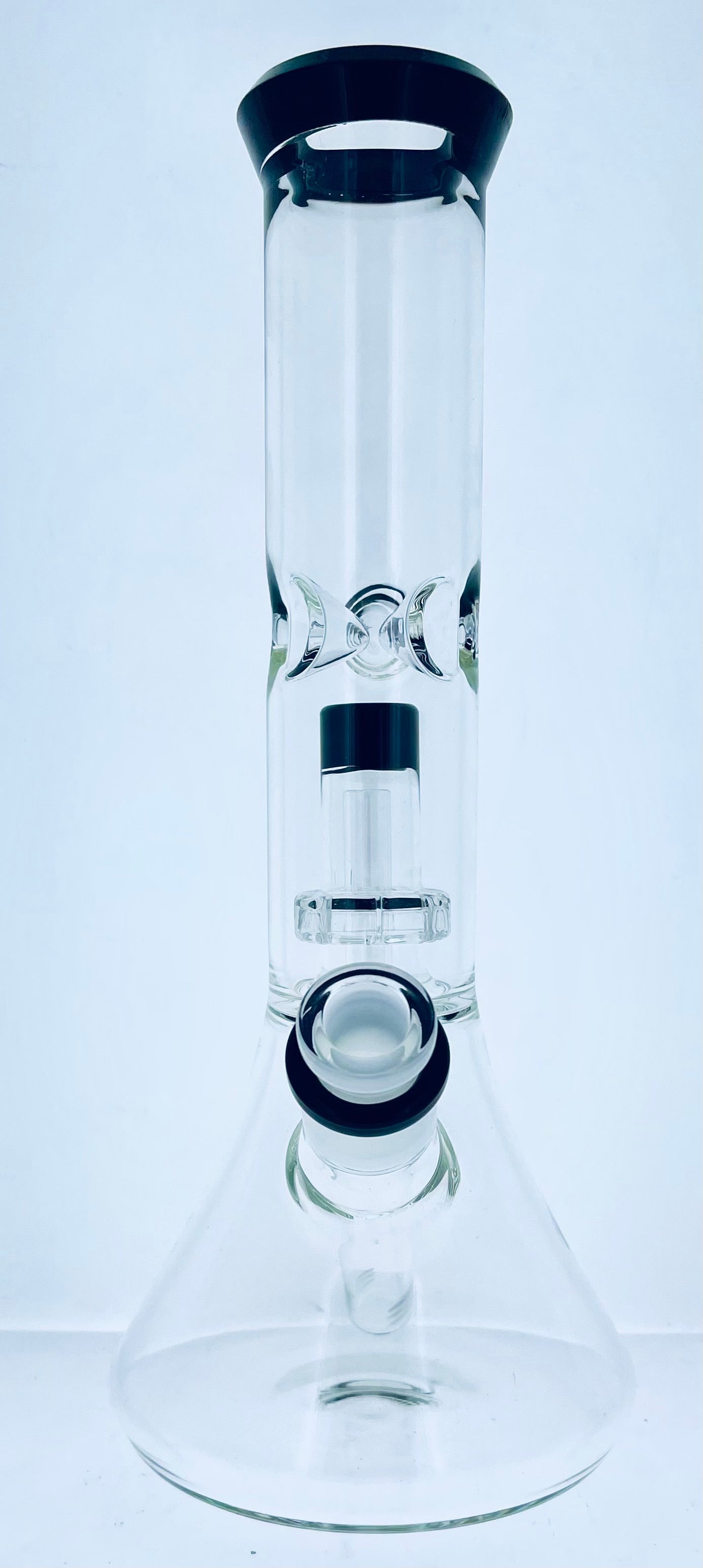 11" Beaker w/ Color Accents & Showerhead Perc