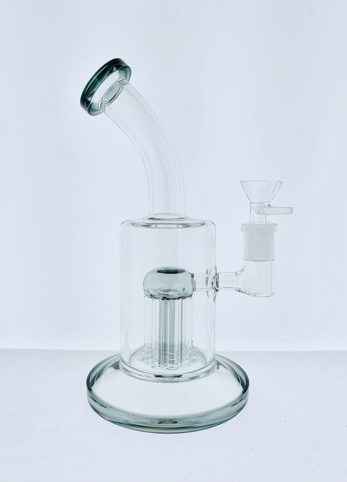 8.5" Color Bent Neck Tree Arm Perc Rig
