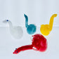 Fritted Animal Hand Pipe