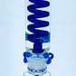 Phoenix 19" Color Accent Beaker w/ Shower Head Perc & Glycerin Coil
