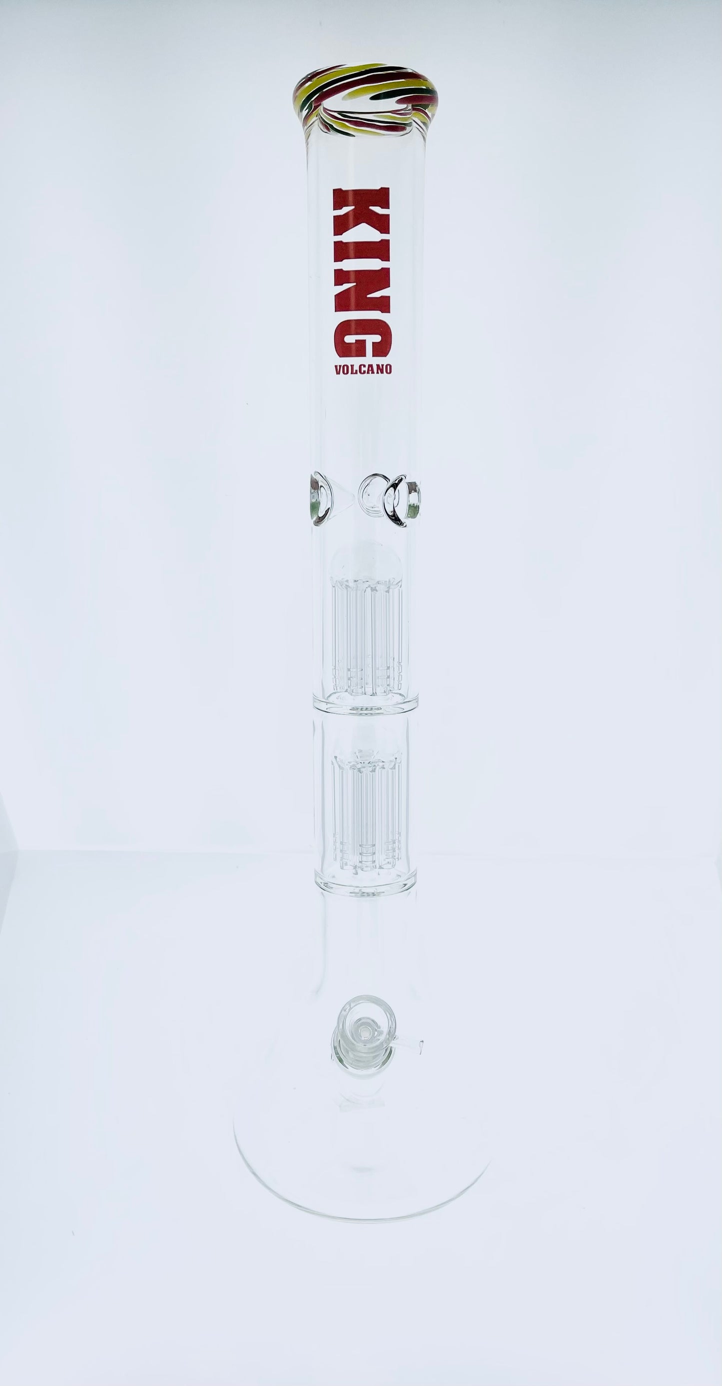 King Volcano 20" Beaker w/ Double Perc