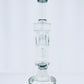 15" Dual Recycler Rig w/ Coil & Color Quad Perc
